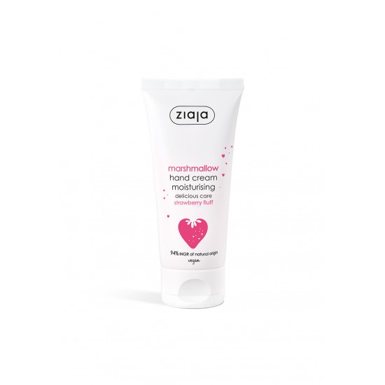 delicious skin care - ziaja - cosmetics - Marshmallow Hand cream 50ml COSMETICS